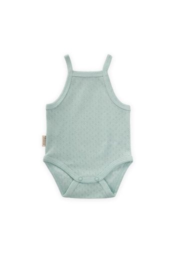 Airy Sleeveless Bodysuit 0-3 Years Mint Green