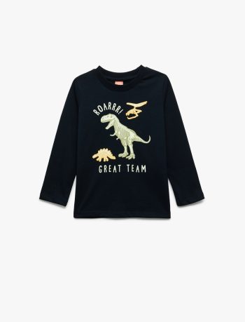 Baby Boy Crew Neck Cotton T-Shirt