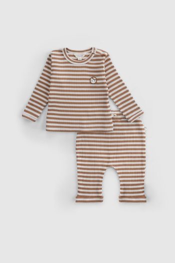 Organic Cotton Modal Coffee Baby Set