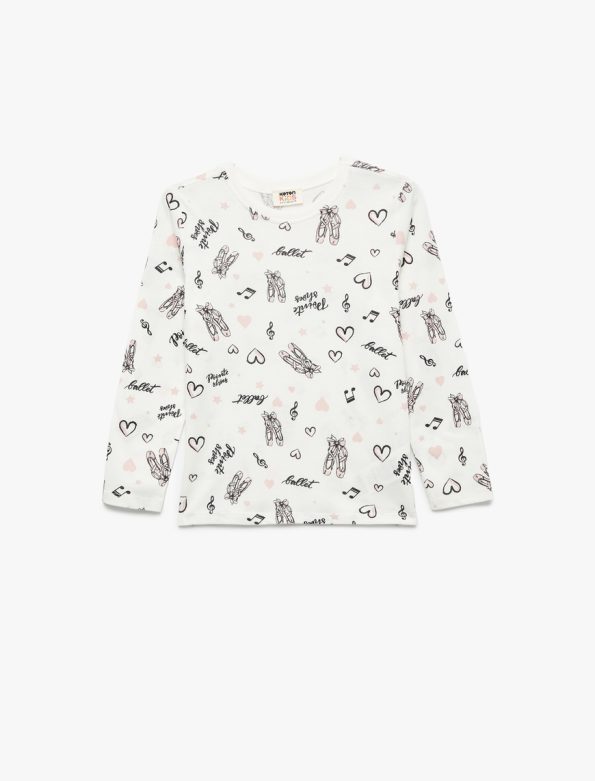 Girl Ballet Printed T-Shirt