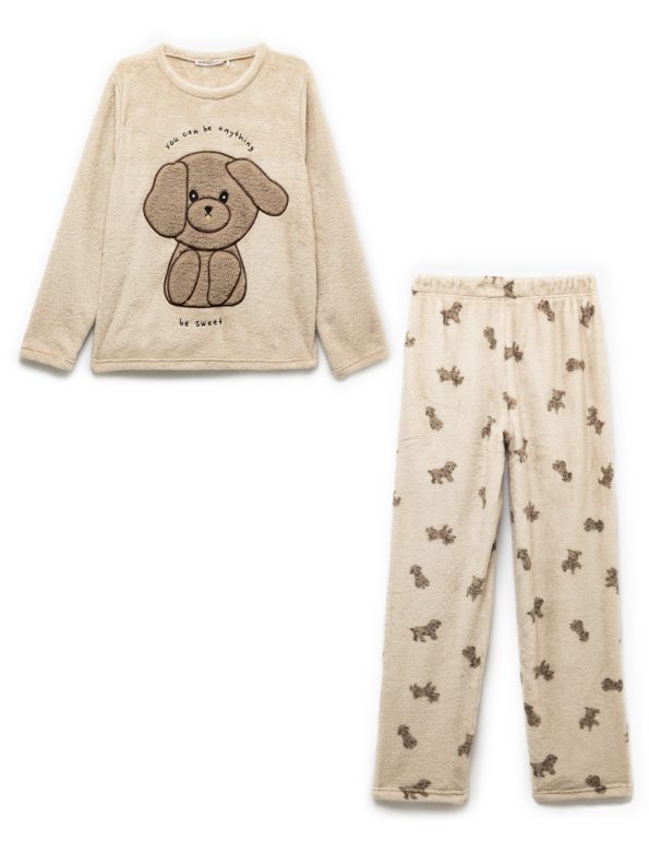Fleece Pajama Set