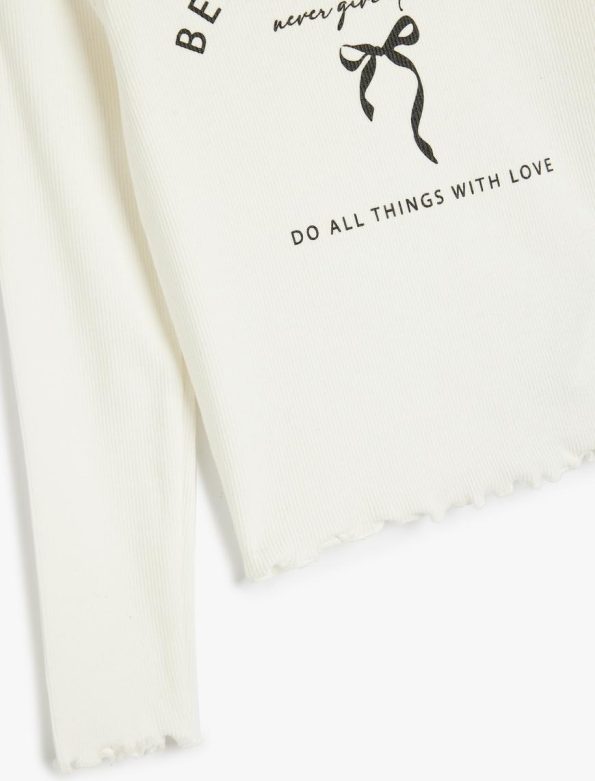 Girl Ribbed T-Shirt