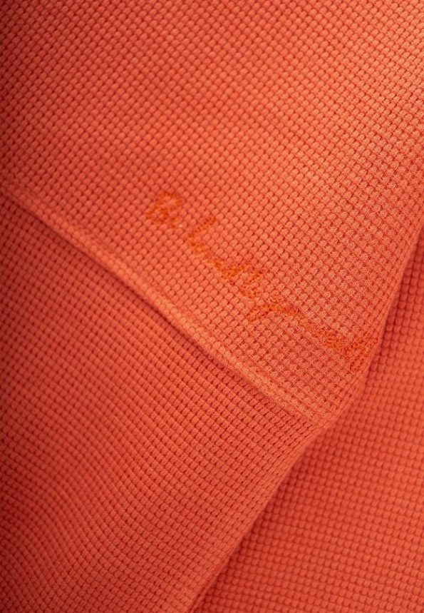 Oversized Waffle Seasonal T-Shirt for Ages 2-14 in Terracotta