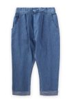 Pleated Boyfriend Jeans for Boys Aged 1-5 Blue