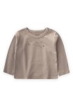 Printed Seasonal T-Shirt for Ages 0-4 in Beige