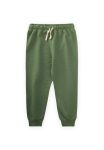 Seasonal Basic Tracksuit for Ages 2-10 in Olive Green