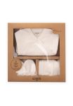 Printed Hospital Exit Newborn Off-White