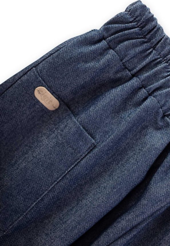 Pocket Detail Trousers for Ages 2-8 in Navy Blue