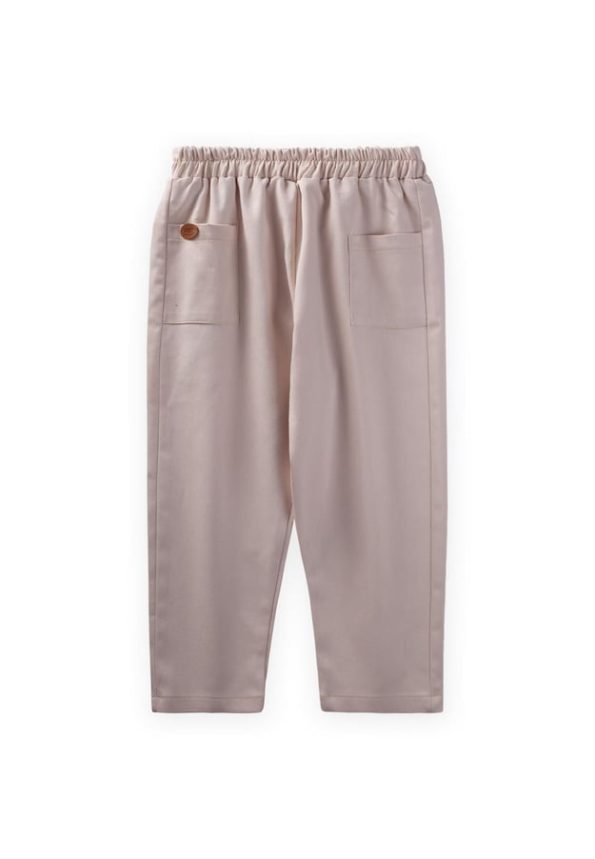 Pocket Detail Pants for Ages 2-8 in Earth Tone