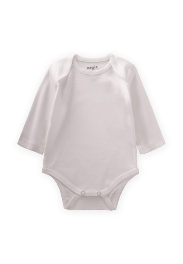White Bodysuit for Ages 0-3