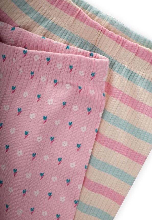 Pink Leggings Set for Ages 1-8
