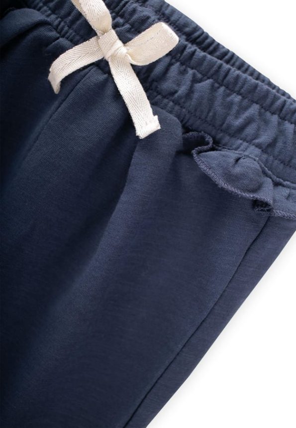Ruffled Tracksuit 1-5 Years Navy Blue