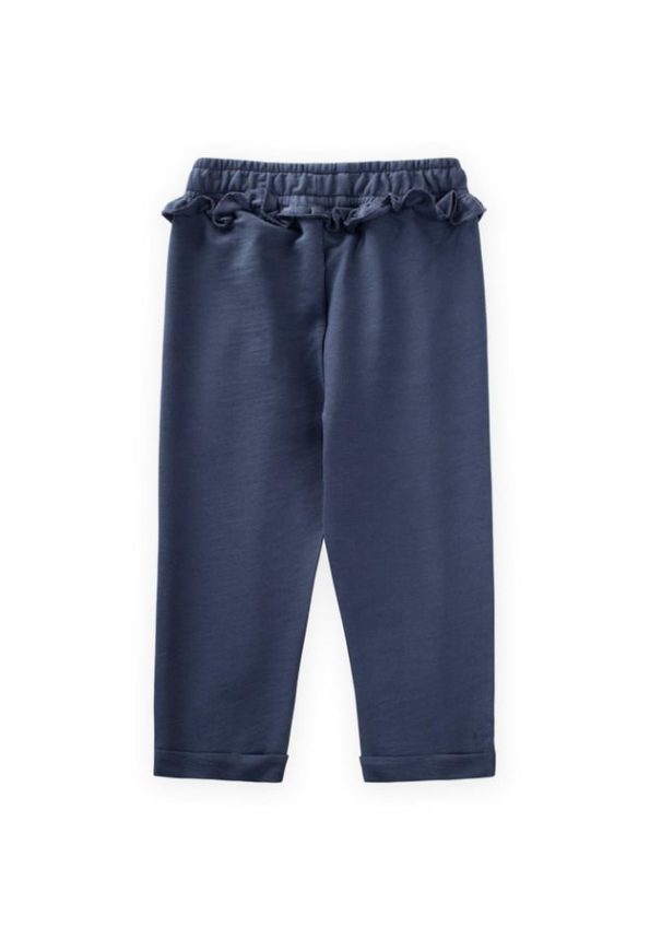 Ruffled Tracksuit 1-5 Years Navy Blue