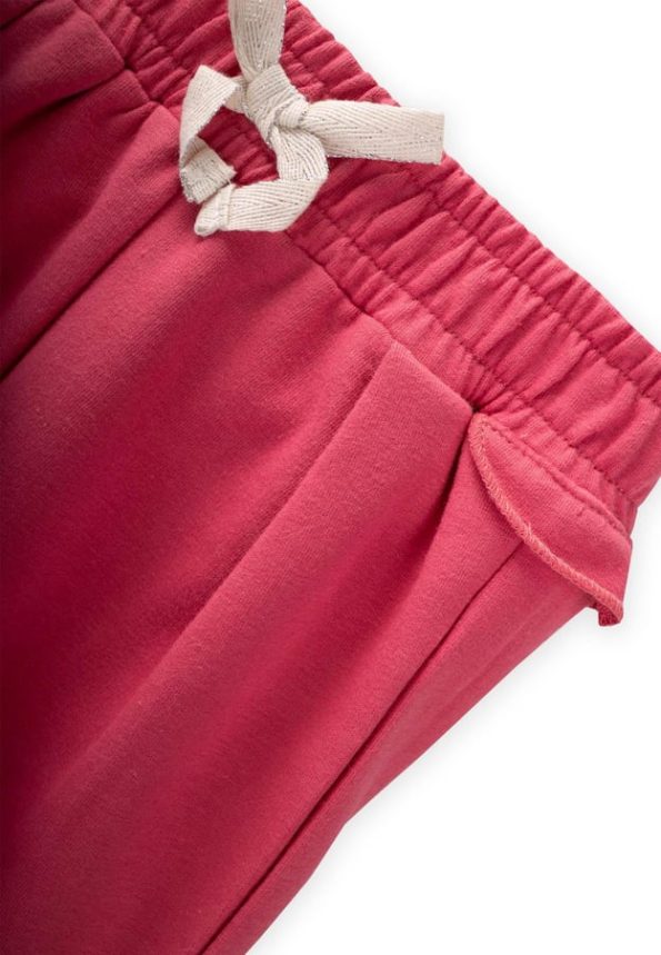 Ruffled Sweatpants for Ages 1-5 in Pink