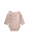 Baby Collared Bodysuit 0-2 Years Powder Pink