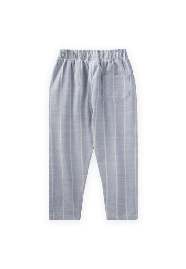 Striped Pants for Ages 4-12 Blue