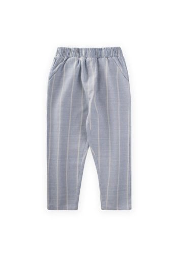 Striped Pants for Ages 4-12 Blue
