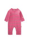 Striped Knit Romper 0-3 Years Blush Coral