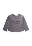 Embroidered Sweatshirt for Ages 1-5 Grey