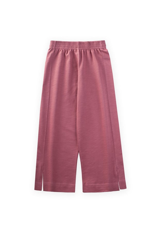 71363-5019genis-kesim-pantolon-4-12-ya-8-8c67.jpg Wide Leg Trousers for Ages 4-12 Dusty Rose