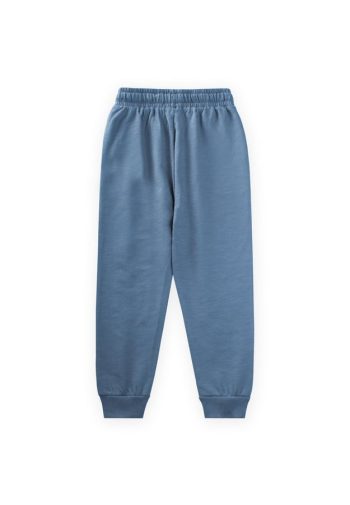 Pocketed Sweatpants for Ages 4-12 in Indigo Blue
