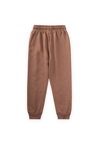 Pocketed Sweatpants for Ages 4-12 in Brown