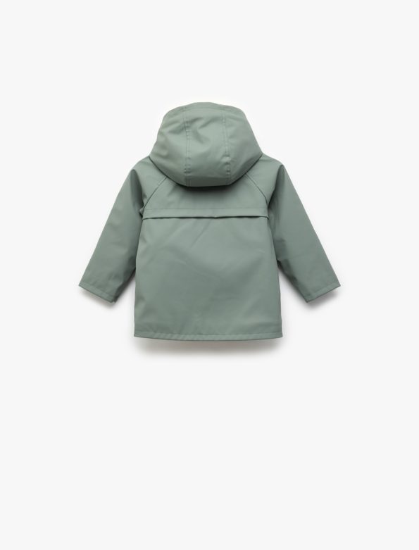 Baby Boy Hooded Raincoat