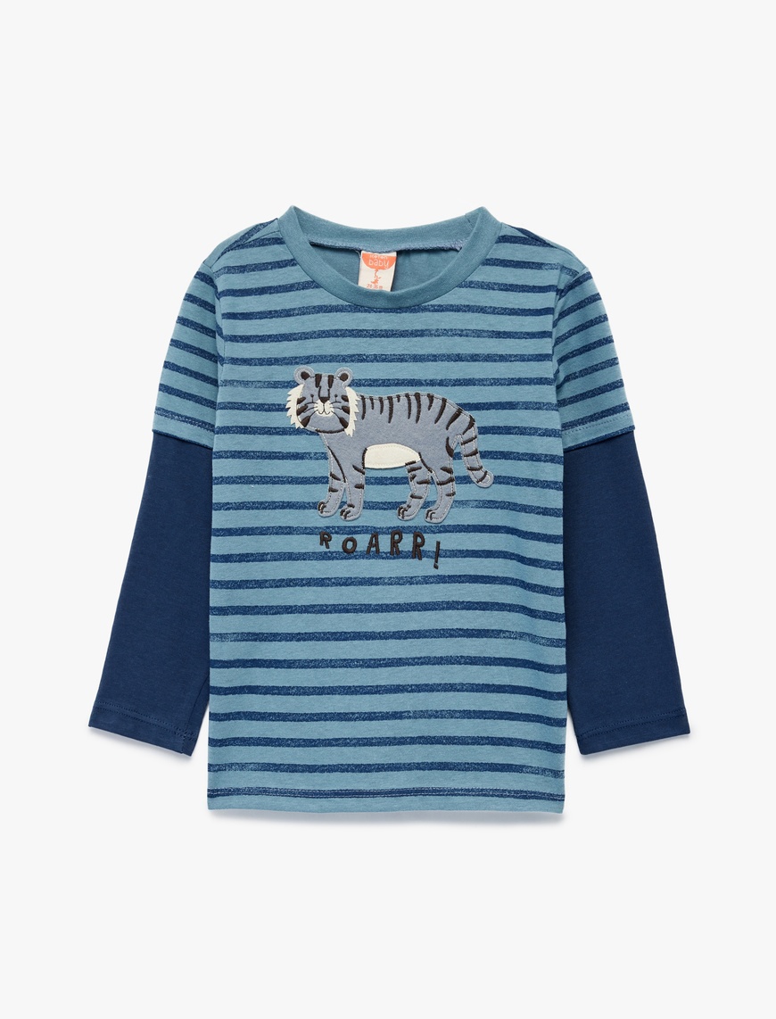 74117388-4dd8-4962-9e5a-0c61eb03e717_size870x1142-1.jpg Baby Boy Double Layer Sleeve T-Shirt