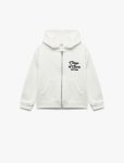 Girl Zippered Hoodie