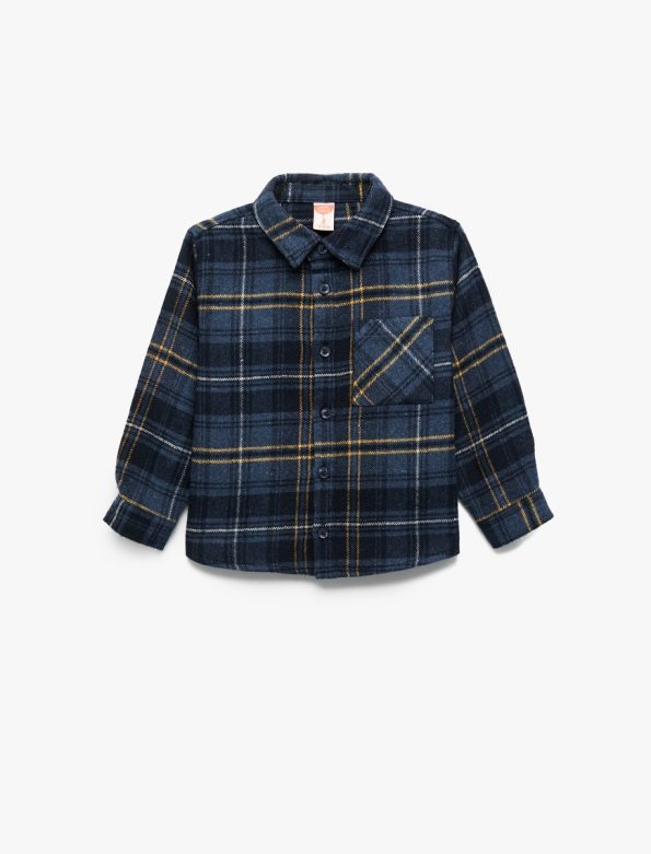 Baby Boy Plaid Shirt