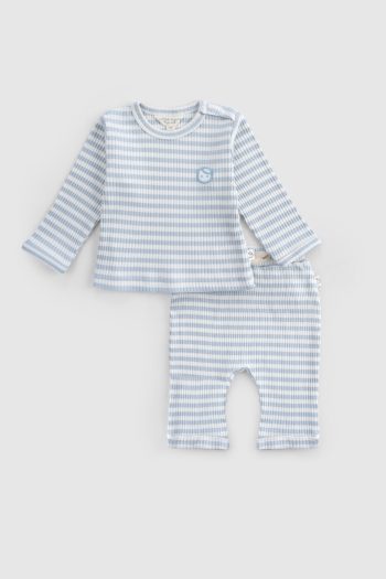 Organic Cotton Modal Blue Baby Set