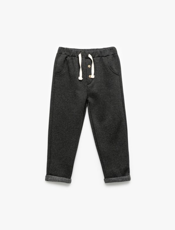 Baby Boy Drawstring Sweat Pants