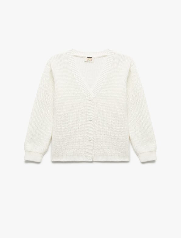 Girl Basic Knit Cardigan