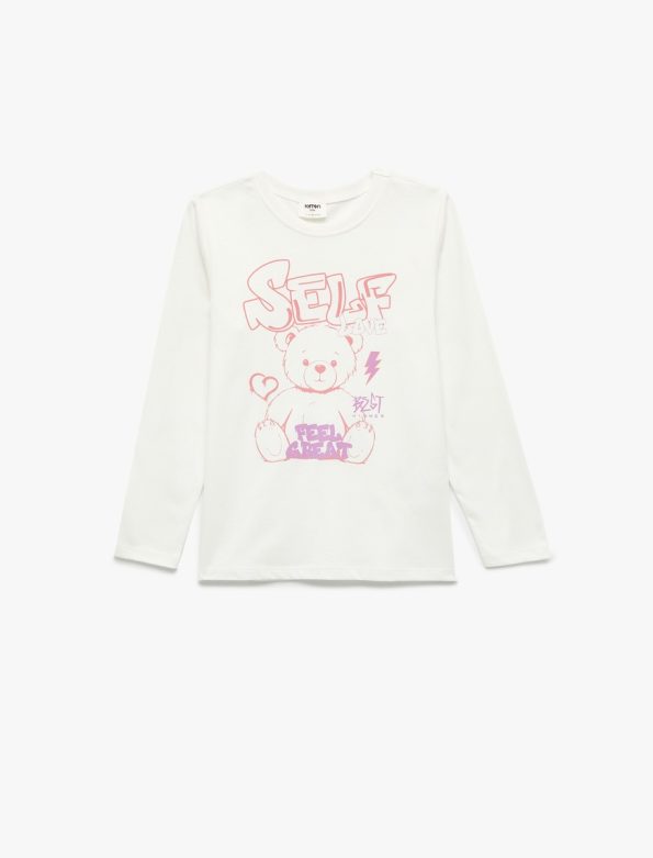 Girl Printed Cotton T-Shirt