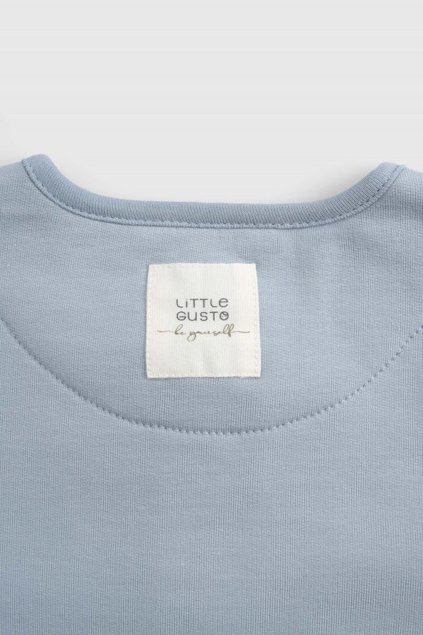 Organic Cotton Baby Jacket Blue