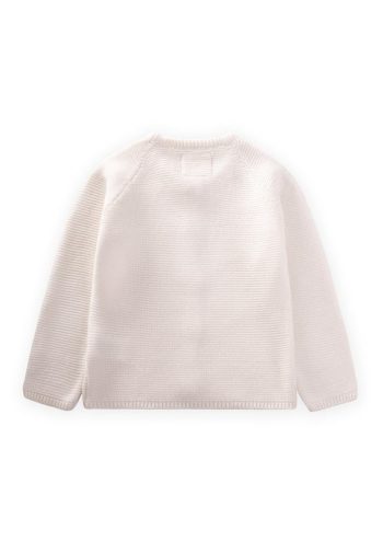Links Knit Cardigan 1-5 Years Ecru
