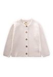 Links Knit Cardigan 1-5 Years Ecru