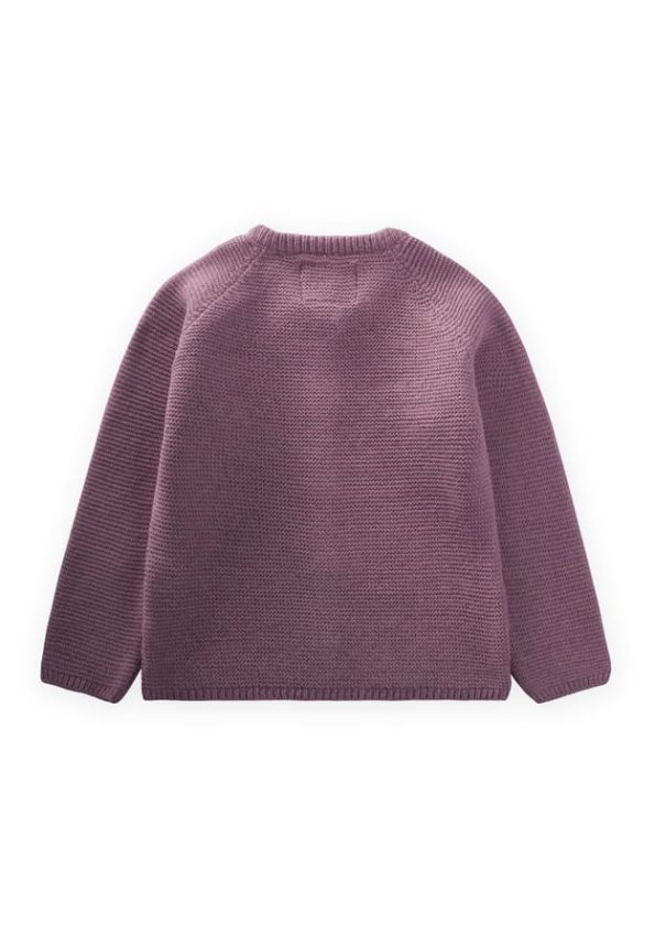 Links Knit Cardigan 1-5 Years Dusty Pink