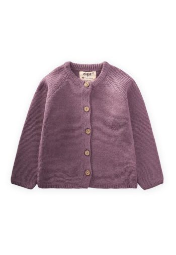 Links Knit Cardigan 1-5 Years Dusty Pink