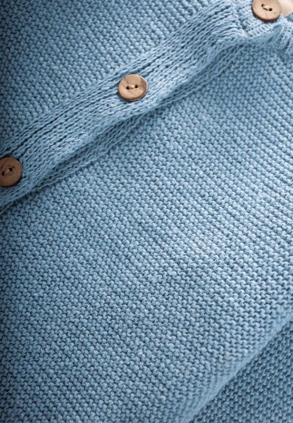 Links Knit Cardigan 1-5 Years A Blue