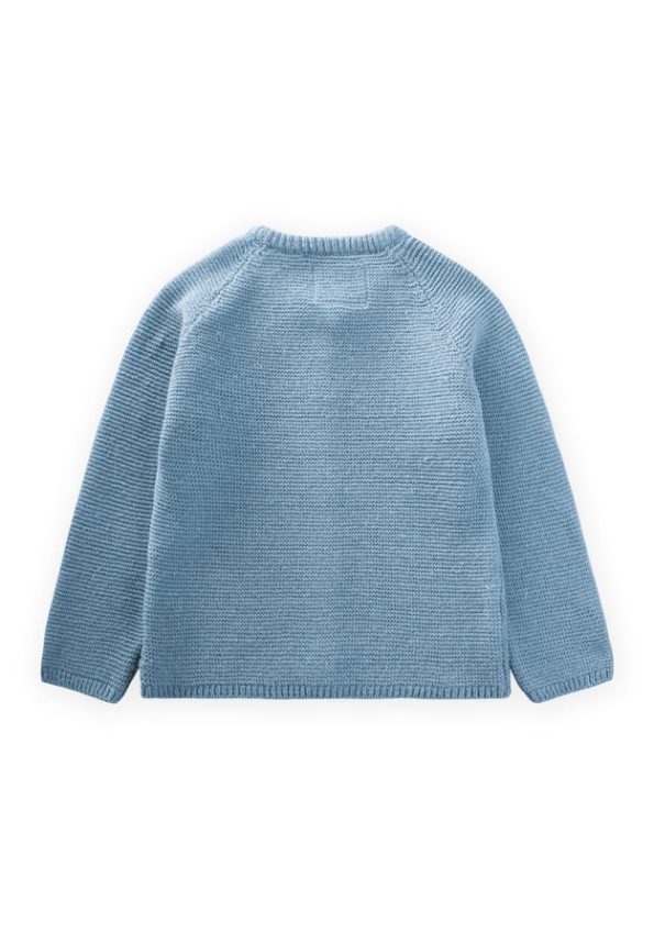 Links Knit Cardigan 1-5 Years A Blue
