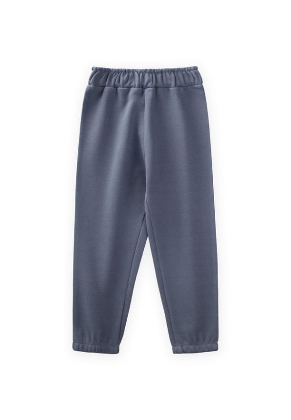 Three-Piece Sweatpants for Ages 2-10 Indigo Blue