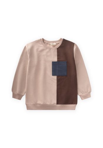 Beige Sweatshirt for Ages 4-12