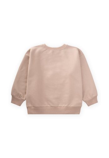 Embroidered Sweatshirt for Ages 1-7 Beige
