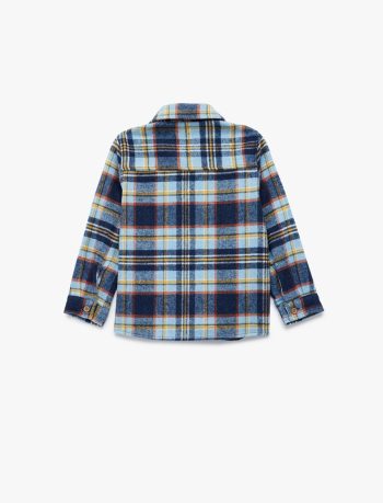 Baby Boy Checked Flannel Shirt