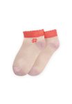 Colorful Children's Ankle Socks 5-12 Years Blush