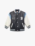 Baby Boy Color Block Bomber Varsity Jacket