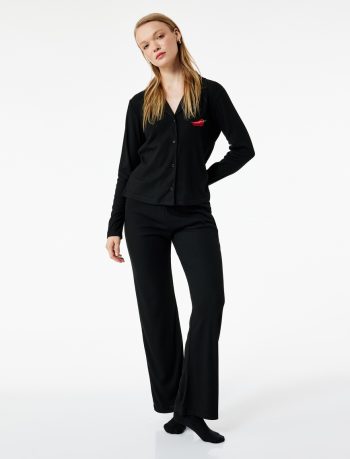 Long Sleeve Pajama Set