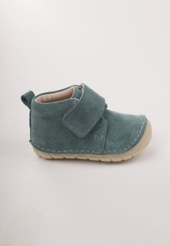 Baby First Steps Shoes in Mint Green