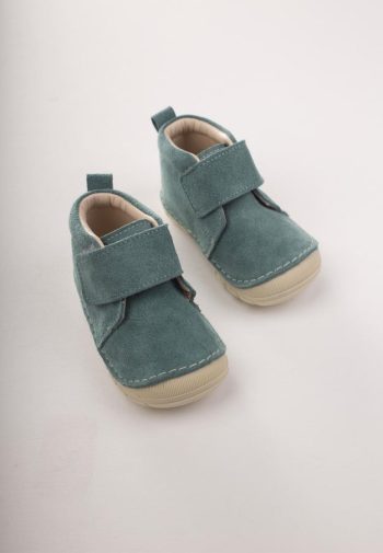 Baby First Steps Shoes in Mint Green